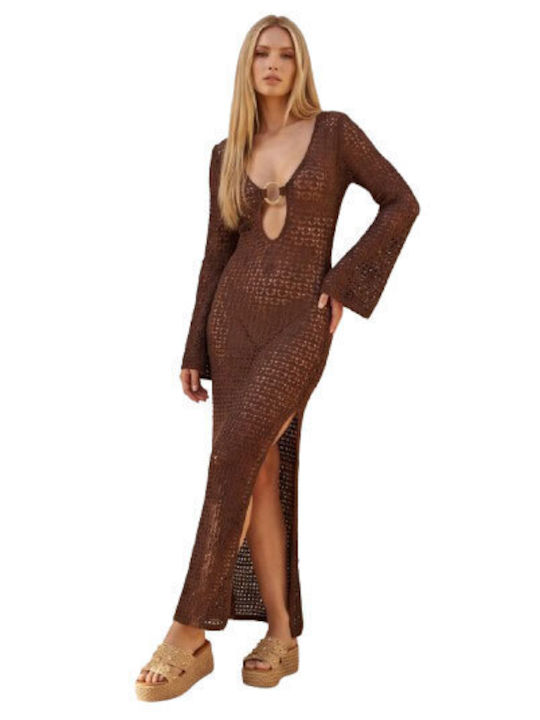 Chica Rochie De Plajă Maro