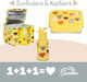 A Little Lovely Company Stainless Steel Kids' Dinner Set 0.35lt