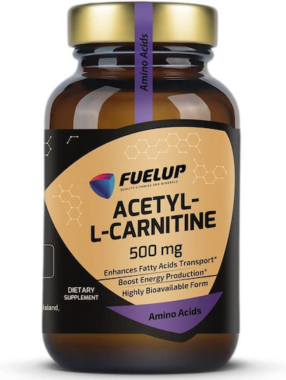 Fuel Up Acetyl L-Carnitine 500mg 120 Vegetable Capsules