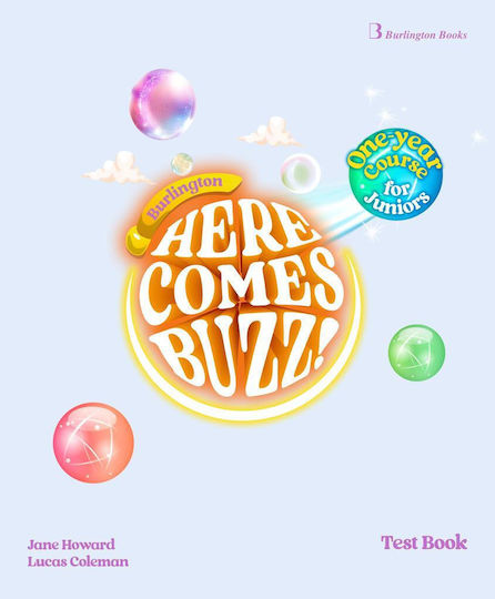 Here Comes Buzz one Year Course Test Book Εξώφυλλο