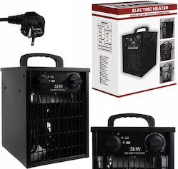 Acasă Radiator electric de tip ventilator de utilizare generală de podea Gri 3000W Acasă Radiator electric de tip ventilator de utilizare generală de podea Gri 3000W