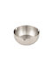 Max Home Edelstahl Aschenbecher Mat Φ10x3,5cm Set 2 Stück