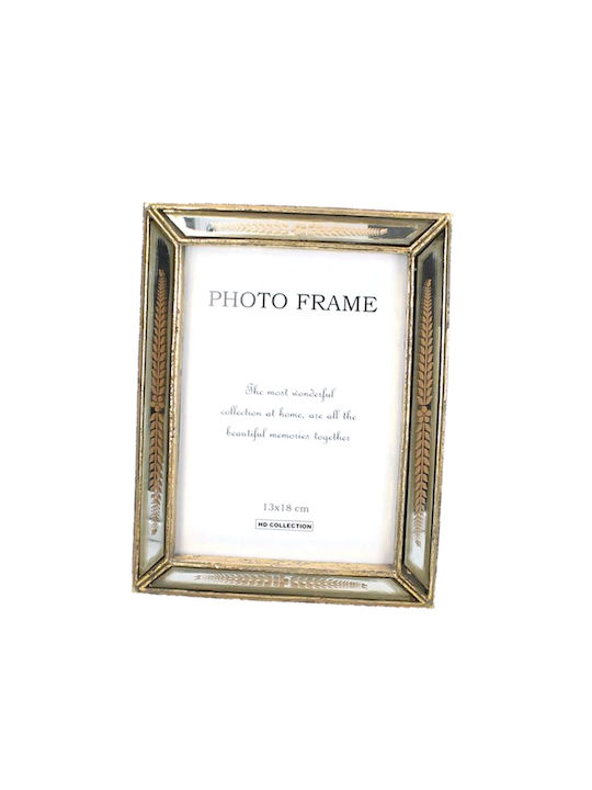 Zaros Plastic Photo Frame with Gold Frame