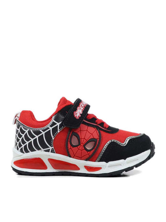 Kids Sneakers with Lights Red