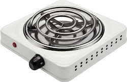 Avizar Compact 1000w Portable Electric Hot Plate 21cm Heating Plate White