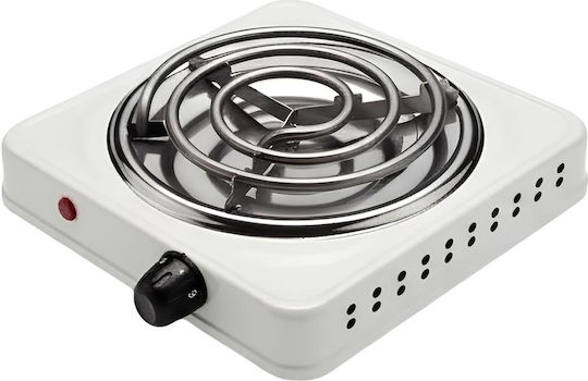 Avizar Compact 1000w Portable Electric Hot Plate 21cm Heating Plate White