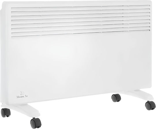 Mission Air Miami Θερμοπομπός Δαπέδου 2500W 89x42cm Λευκός