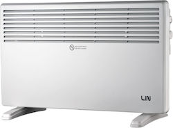 Lin Θερμοπομπός Δαπέδου 2000W Λευκός Lin Θερμοπομπός Δαπέδου 2000W Λευκός