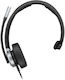 Poly Mission 615 On Ear Multimedia Ακουστικά με μικρόφωνο και σύνδεση USB-A / USB-C