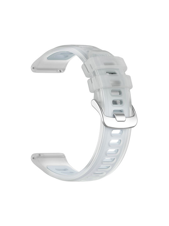 Silicone Strap Semi-Transparent Pattern OnePlus Watch 2R 47mm/OnePlus Watch 2 47mm Ice Blue