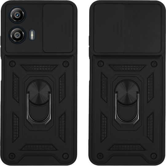 Калъф Ring Armor Campro Sonique Motorla Moto G35 5g Черен