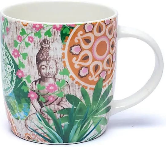 Yogi & Yogini Κούπα από Πορσελάνη 400ml