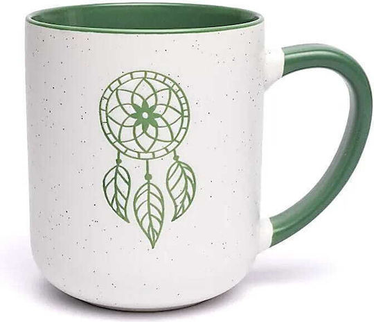 Yogi & Yogini Porzellan Tasse Grüne 400ml