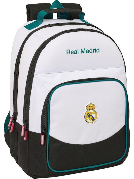 Safta Real Madrid Σχολική Τσάντα Πλάτης Νηπιαγωγείου Πολύχρωμη