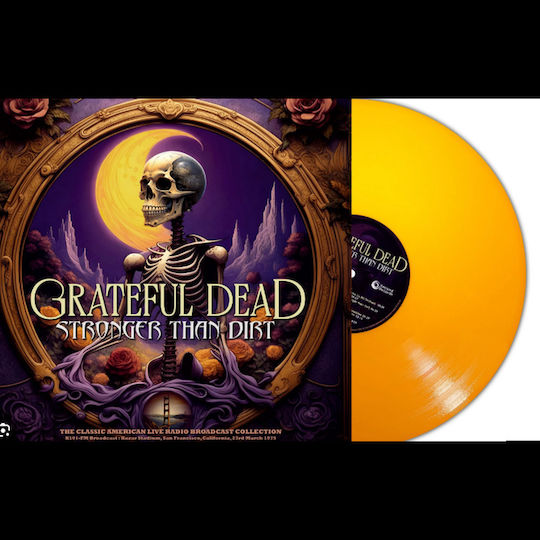 Grateful Dead Stronger Than Dirt Orange 1 Vinyl