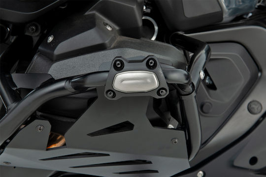 Протектори Защитни Решетки За Двигател Bmw F 900 Gs Adv Черни-Сребристи Комплект