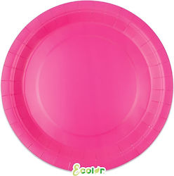 Pink Dessert Paper Plates 25 Pieces