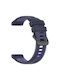 Кайишка Силиконова Semi-transperent Pattern Amazfit Bip 6 46mm Лилав
