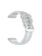Silicone Strap Semi-Transparent Pattern Garmin Forerunner 255 Vivoactive 4 Venu 2 45mm Ice Blue