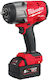 Milwaukee M18 Μπουλονόκλειδο Μπαταρίας 18V 2x5Ah με Υποδοχή 1/2"