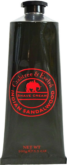 Crabtree & Evelyn Indian Sandalwood Κρέμα Ξυρίσματος 50gr
