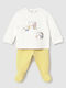 Kids Clothing Set with Leggings Summer 2 Pieces Yellow