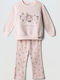 Kids Set with Leggings Winter 3 Pieces Powder