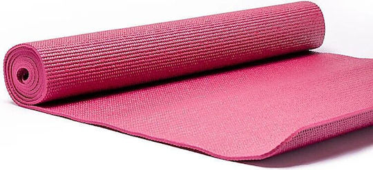 Yogi & Yogini Στρώμα Γυμναστικής Yoga Ροζ