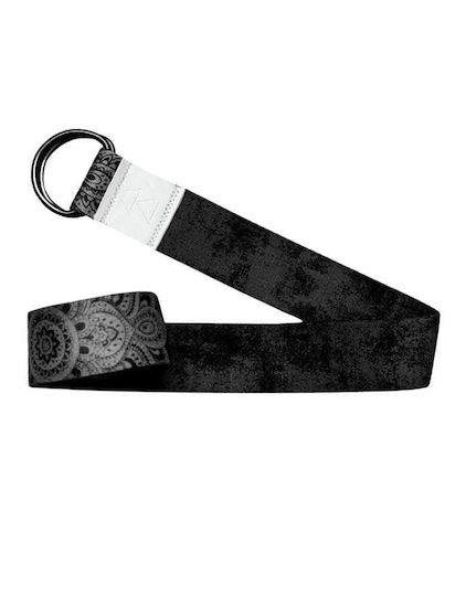 Yoga Strap Yoga Design Lab Mandala Black