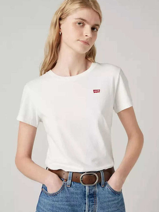 Levi's Перфектна Тениска Дамска Тениска Бяла