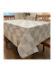 Linea Home Tischdecke N2604 Mokka 140x180cm