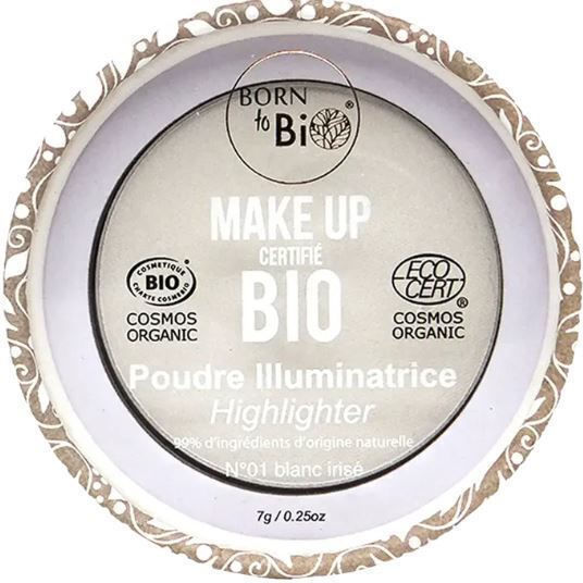 Born To Bio Textmarker – Zertifiziertes Bio N°1 Irideszierendes Weiß 7gr