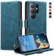 Caseme 013 Book Leather / Synthetic Leather Blu...