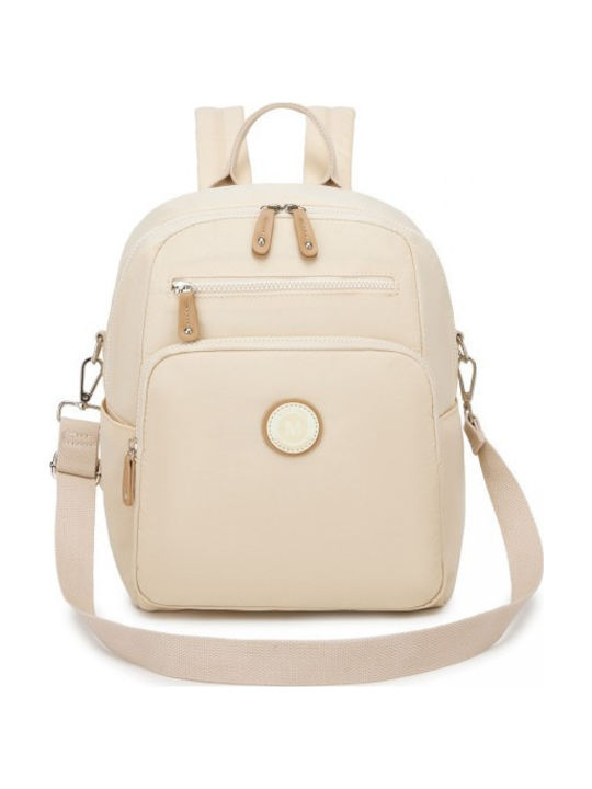 Miss Lulu Backpack Beige
