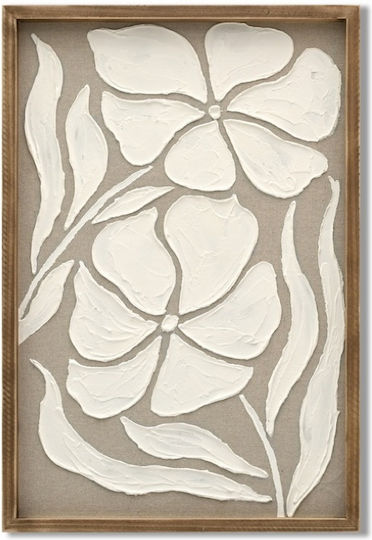 Πίνακας Καμβά “floral Harmony” 42x62x2.5