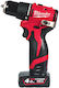 Milwaukee M12™ BLPDRC-402C Percussive Battery Drill Driver Brushless 12V