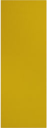 OMM Στρώμα Γυμναστικής Yoga Κίτρινο (183x60cm)