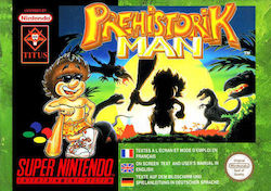 Prehistorik Man SNES Joc Folosit Prehistorik Man SNES Joc Folosit