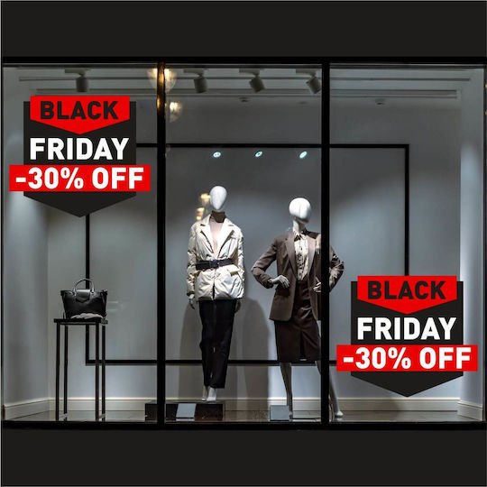 Autocolant Afișare Black Arrow "b Friday"
