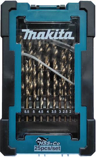 Makita Drill Τρυπάνι Κοβαλτίου για Μέταλλο