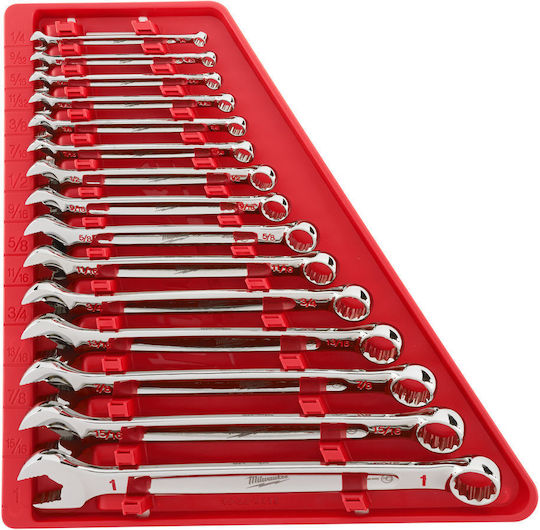 German Polygon Wrenches Inches Set 15 Pieces Max Bite Mw