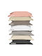 Beauty Home Set Duvet Cover Cotton Satin 240x250cm Super King with 2 Pillowcases Art 1530 Beige