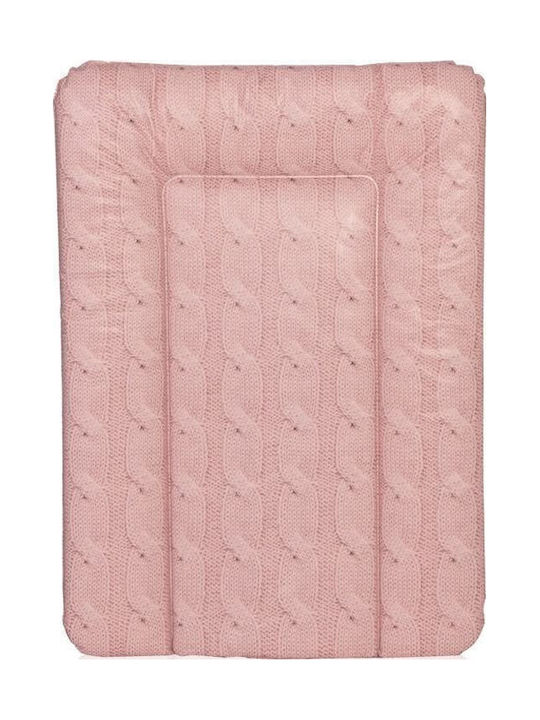 Lorelli Saltea de schimbat moale Braids Pink 70x50cm