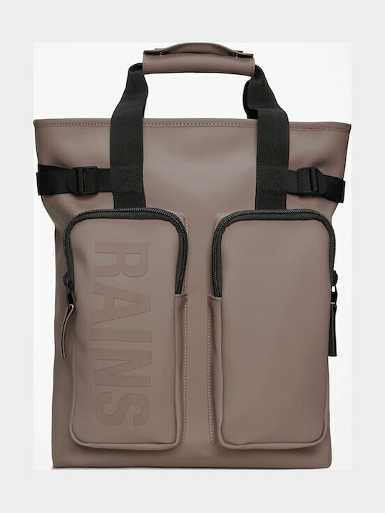 Rains Texel Tote Wasserdicht 15lt Braune