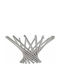 Homestyle Fruit Bowl Inox Silver 33x18cm