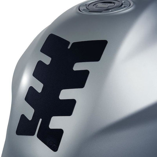 Oxford Tankpad Scarab Gel Protector Low Flat Tank Sticker Color Black