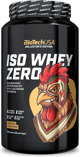Biotech USA Iso Whey Zero Organic Whey Protein with Churros Flavor 908gr