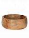 Ready Σαλατιέρα Ξύλινη Καφέ 30x30x11.5cm