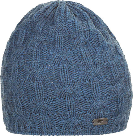 Beanie Γυναικείος Σκούφος Πλεκτός σε Μπλε χρώμα