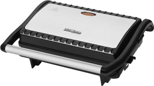 Kraft & Dele Τοστιέρα Γκριλιέρα 2400W Γκρι